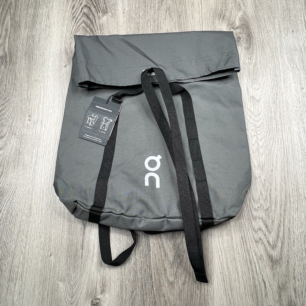 On Cloud Ambassador Backpack Tote Running Bag Unisex Shadow NWT